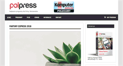 Desktop Screenshot of polpress.pl